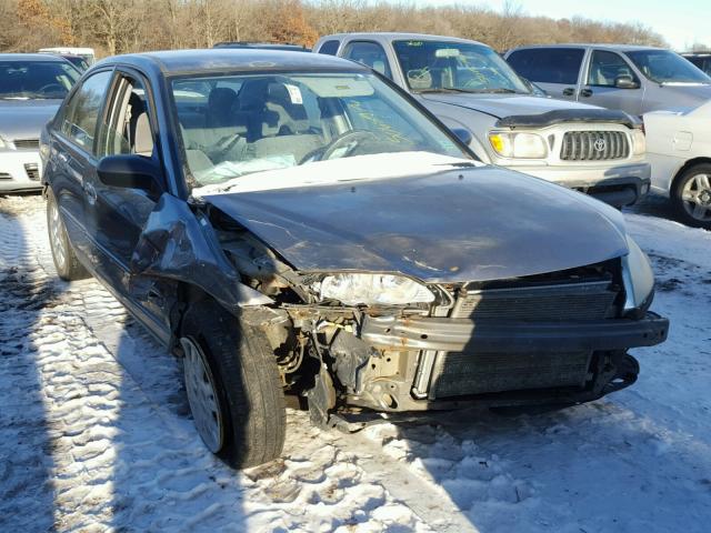 2HGES16544H546831 - 2004 HONDA CIVIC LX GRAY photo 1