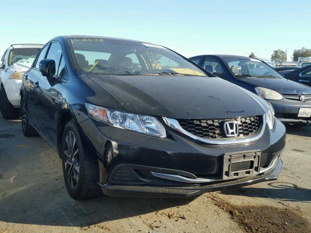 19XFB2F81FE292061 - 2015 HONDA CIVIC EX შავი ფოტო 1