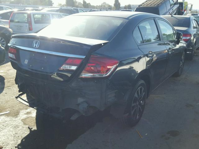 19XFB2F81FE292061 - 2015 HONDA CIVIC EX შავი ფოტო 4