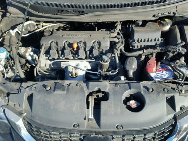 19XFB2F81FE292061 - 2015 HONDA CIVIC EX შავი ფოტო 7