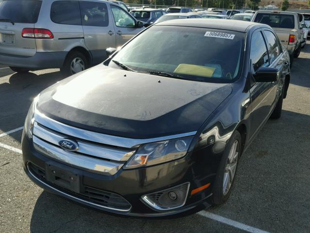 3FAHP0JA7BR156941 - 2011 FORD FUSION SEL CHARCOAL photo 2