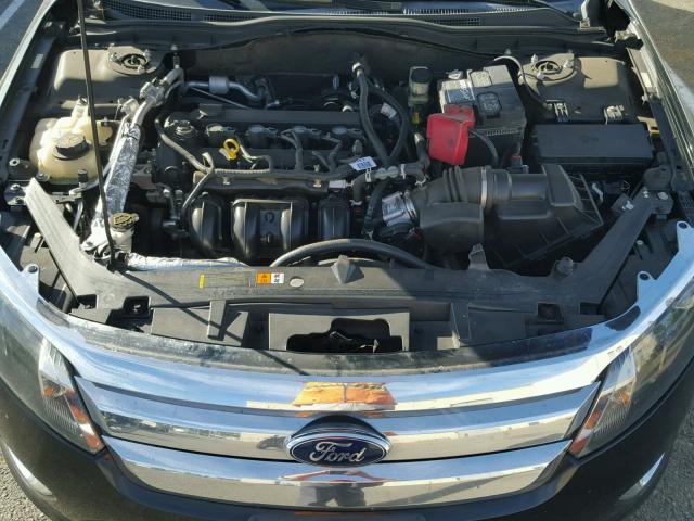 3FAHP0JA7BR156941 - 2011 FORD FUSION SEL CHARCOAL photo 7