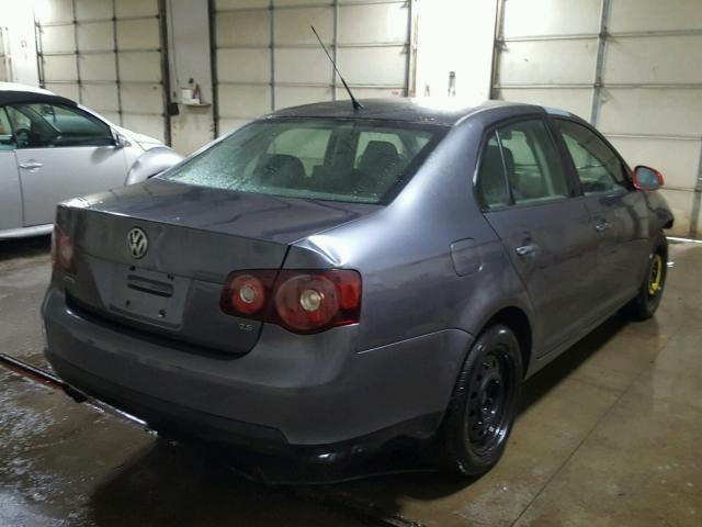 3VWHM71K39M063813 - 2009 VOLKSWAGEN JETTA S GRAY photo 4