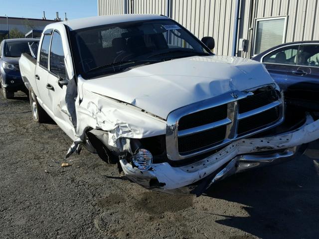 1D7HA18N24J266020 - 2004 DODGE RAM 1500 S WHITE photo 1