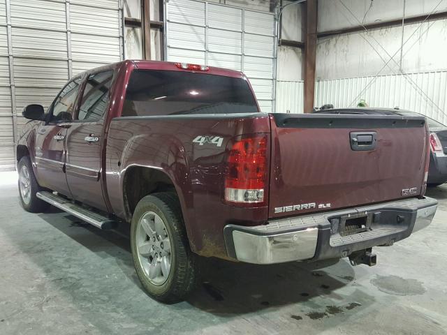 3GTP2VE7XDG190354 - 2013 GMC SIERRA K15 BURGUNDY photo 3