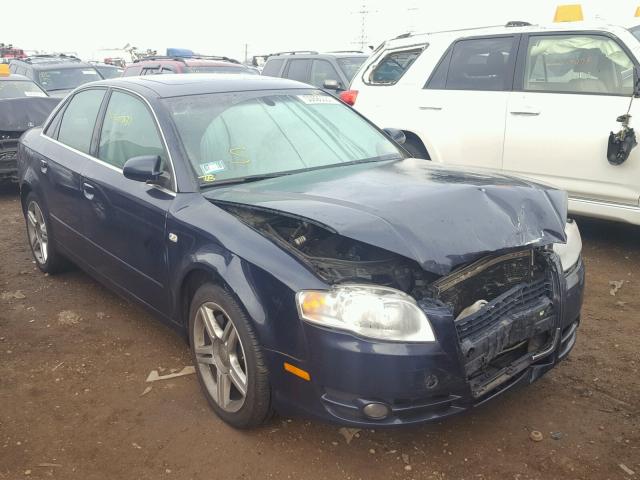 WAUDF78E96A118136 - 2006 AUDI A4 2.0T QU BLUE photo 1