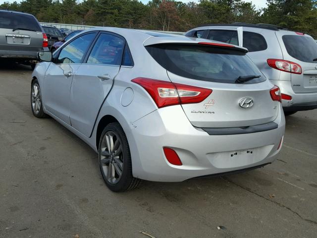 KMHD35LH2GU300063 - 2016 HYUNDAI ELANTRA GT SILVER photo 3