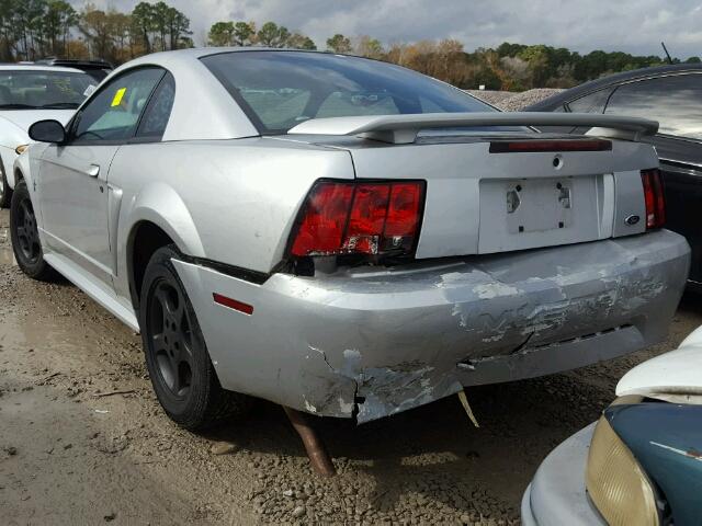 1FAFP40433F325880 - 2003 FORD MUSTANG SILVER photo 3