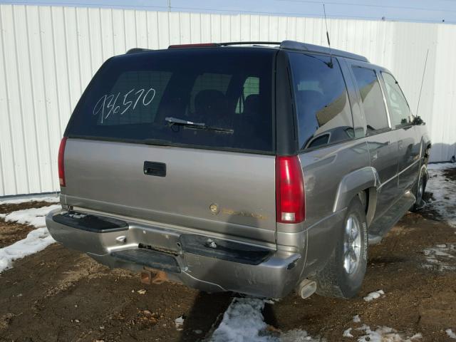 1GYEK63R6YR191535 - 2000 CADILLAC ESCALADE L TAN photo 4