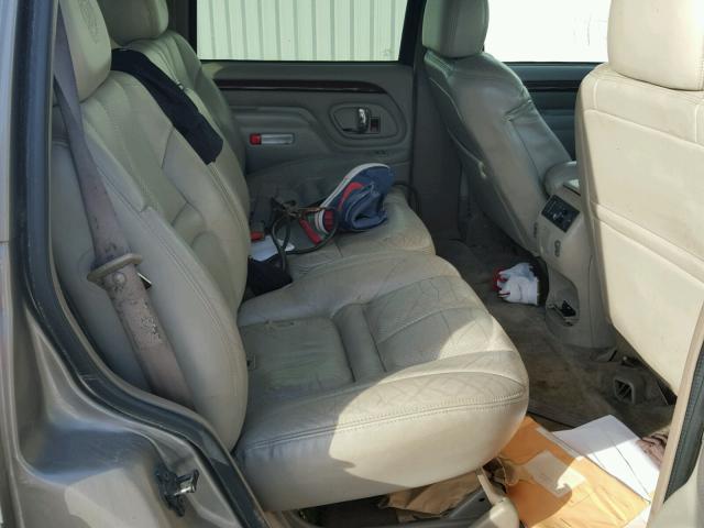 1GYEK63R6YR191535 - 2000 CADILLAC ESCALADE L TAN photo 6