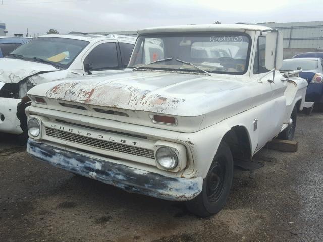 4C144S196318 - 1964 CHEVROLET S10 PU CREAM photo 2