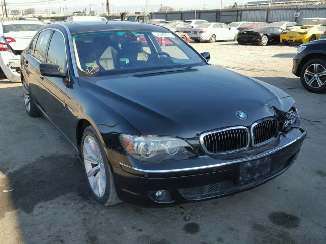 WBAHN83507DT72254 - 2007 BMW 750 BLACK photo 1