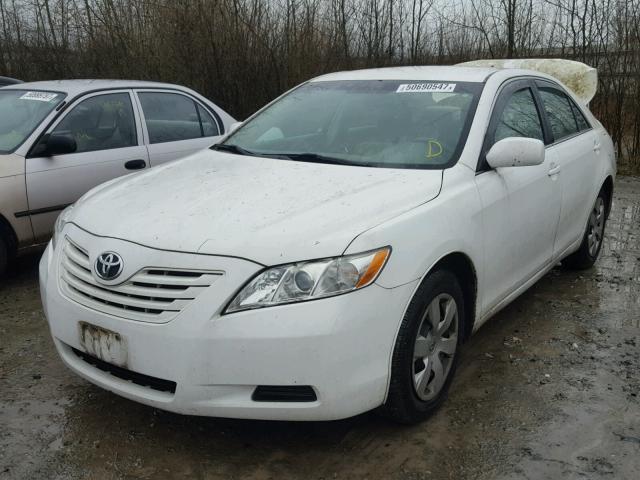 4T1BE46K59U843865 - 2009 TOYOTA CAMRY BASE WHITE photo 2