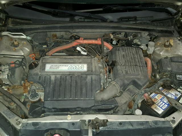 JHMES95694S015767 - 2004 HONDA CIVIC HYBR BEIGE photo 7