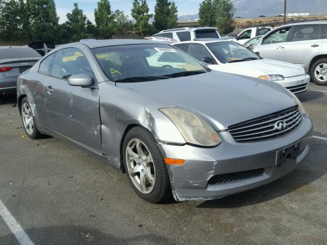 JNKCV54E24M305269 - 2004 INFINITI G35 GRAY photo 1