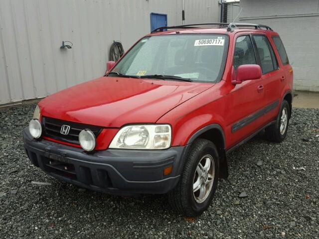 JHLRD1860XC071687 - 1999 HONDA CR-V EX RED photo 2