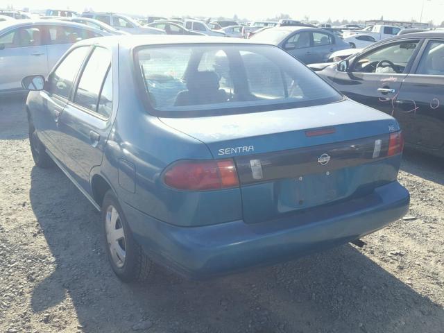 1N4AB41D6TC760787 - 1996 NISSAN SENTRA E GREEN photo 3