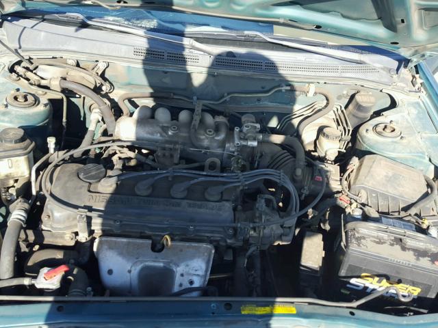 1N4AB41D6TC760787 - 1996 NISSAN SENTRA E GREEN photo 7