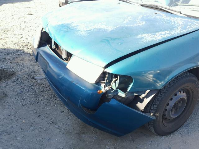 1N4AB41D6TC760787 - 1996 NISSAN SENTRA E GREEN photo 9