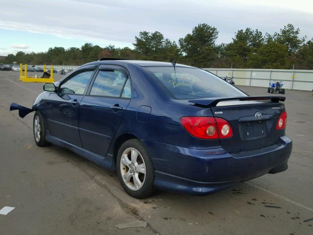 2T1BY30E65C453311 - 2005 TOYOTA COROLLA XR 蓝色 照片 3