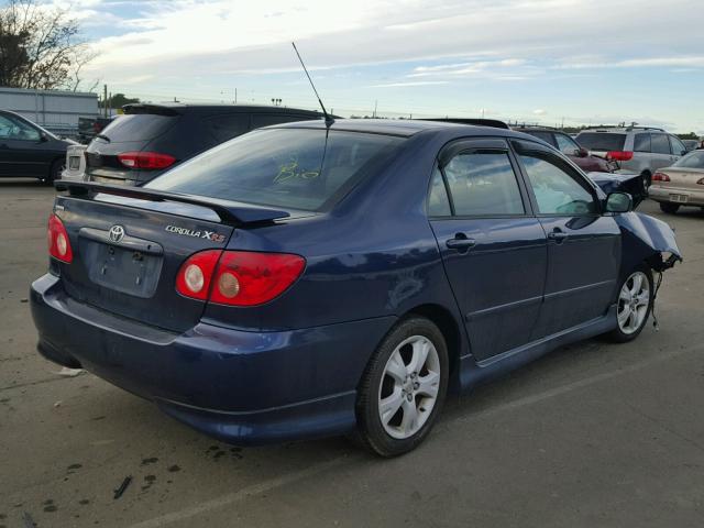 2T1BY30E65C453311 - 2005 TOYOTA COROLLA XR 蓝色 照片 4