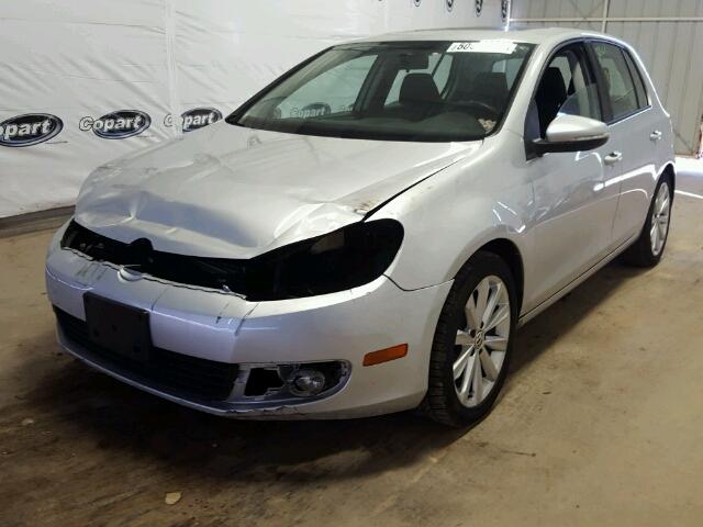 WVWDM7AJ6EW004077 - 2014 VOLKSWAGEN GOLF 银色 照片 2