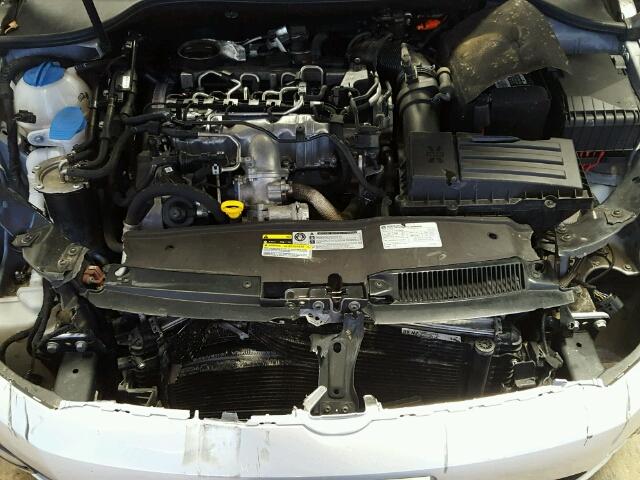 WVWDM7AJ6EW004077 - 2014 VOLKSWAGEN GOLF 银色 照片 7