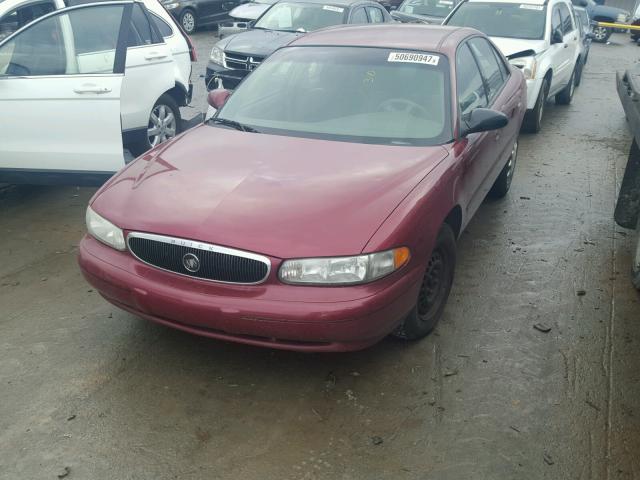 2G4WS52J231251386 - 2003 BUICK CENTURY CU RED photo 2