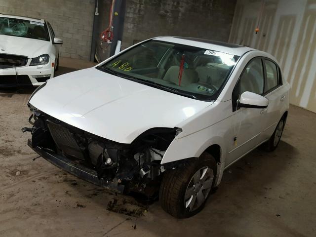 3N1AB6AP4BL731066 - 2011 NISSAN SENTRA 2.0 WHITE photo 2