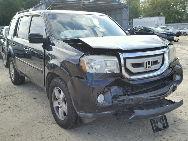 5FNYF48469B020509 - 2009 HONDA PILOT EX BLACK photo 1