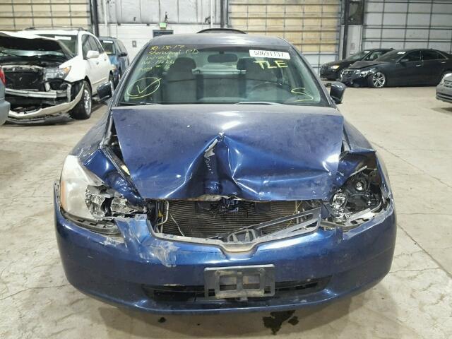 JHMCM56884C034878 - 2004 HONDA ACCORD EX BLUE photo 9