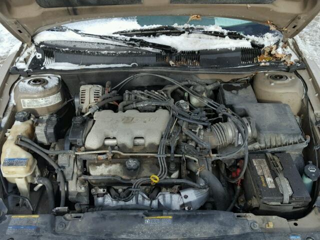 1G2NF52E74M646505 - 2004 PONTIAC GRAND AM S GOLD photo 7