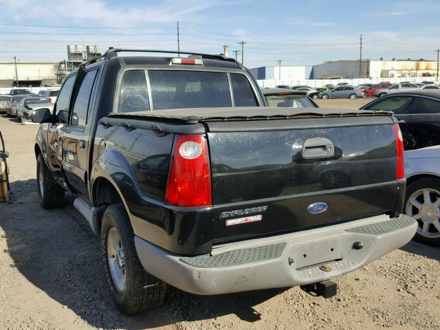 1FMZU67E52UD40753 - 2002 FORD EXPLORER S 黑色 照片 3