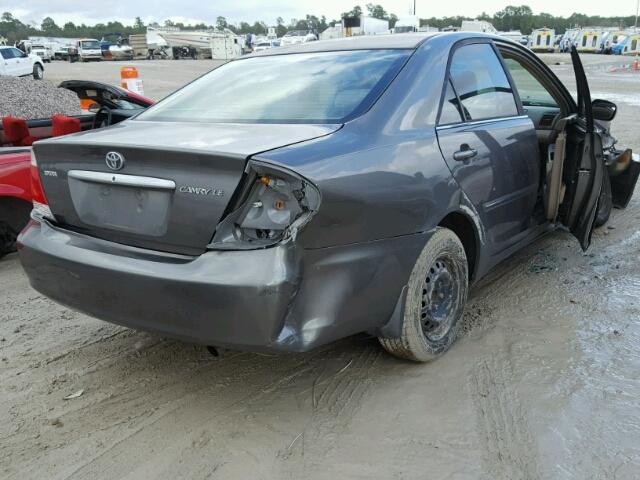 4T1BE30K95U995127 - 2005 TOYOTA CAMRY LE GRAY photo 4