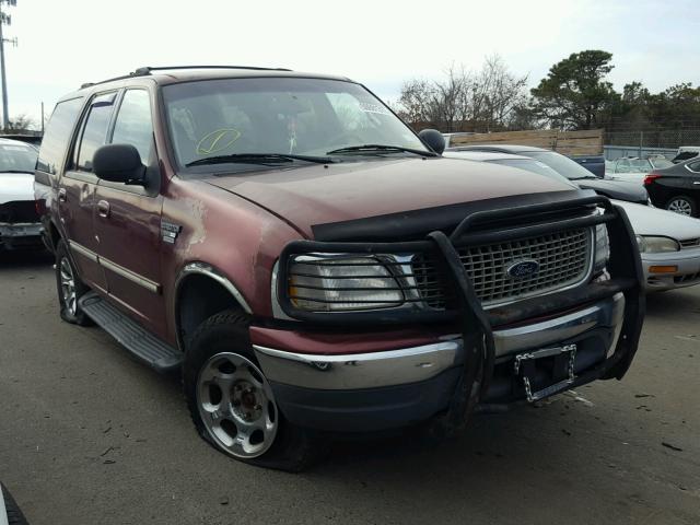 1FMRU1663YLB26081 - 2000 FORD EXPEDITION MAROON photo 1