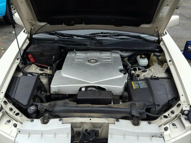 1G6DP577870173775 - 2007 CADILLAC CTS HI FEA BEIGE photo 7