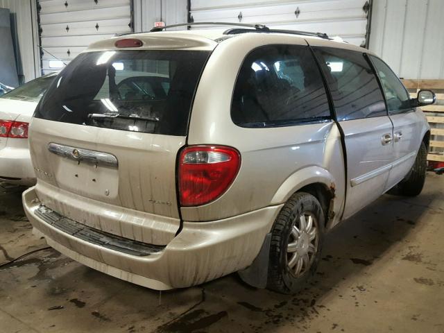 2A4GP54L87R167454 - 2007 CHRYSLER TOWN & COU TAN photo 4