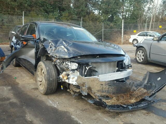 19XFC2F75GE047608 - 2016 HONDA CIVIC EX შავი ფოტო 1