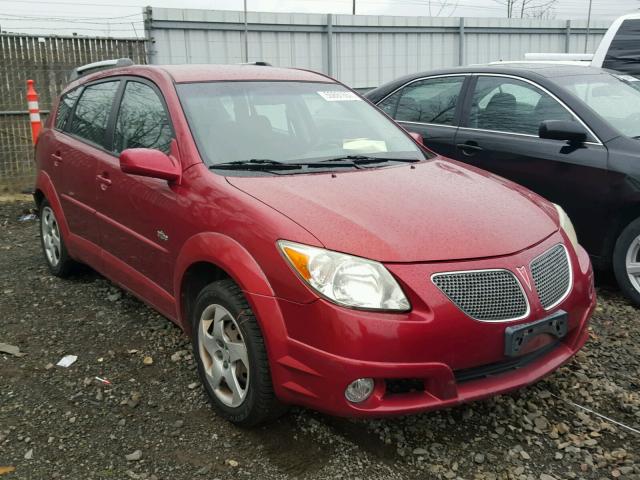 5Y2SL63885Z405790 - 2005 PONTIAC VIBE RED photo 1