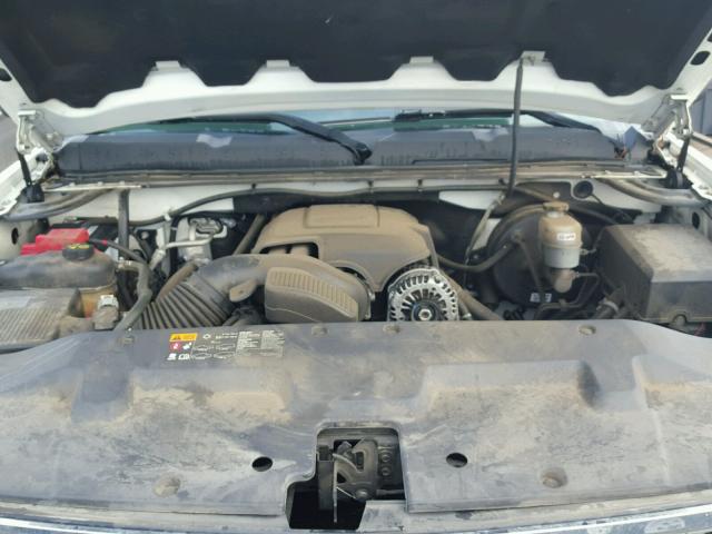 3GCPCTE02BG377556 - 2011 CHEVROLET SILVERADO WHITE photo 7