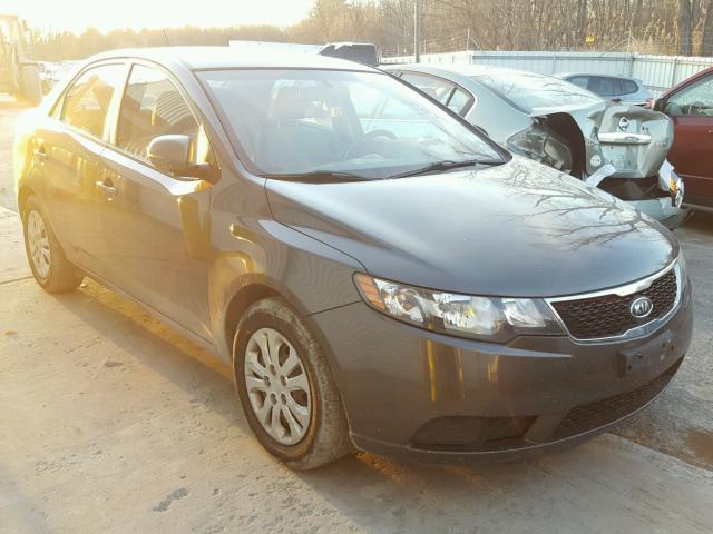 KNAFU4A2XB5440333 - 2011 KIA FORTE EX GRAY photo 1