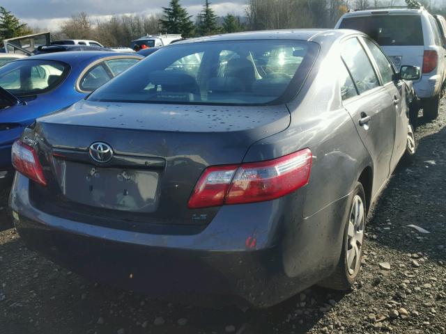 4T1BE46K69U357534 - 2009 TOYOTA CAMRY BASE BLUE photo 4