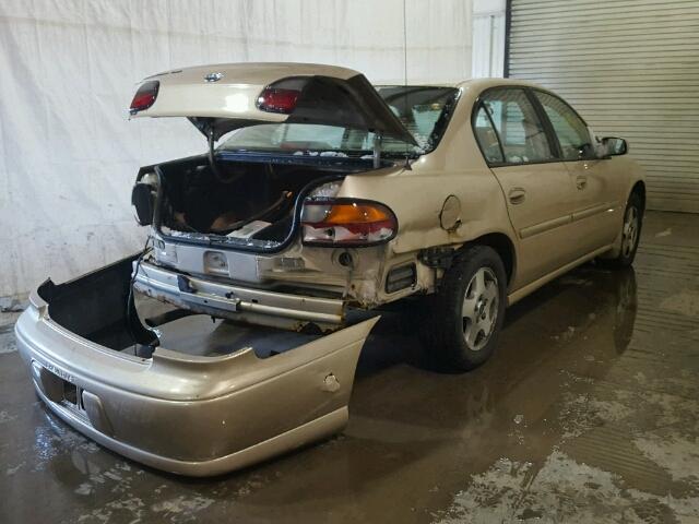 1G1NE52J22M639236 - 2002 CHEVROLET MALIBU LS TAN photo 4