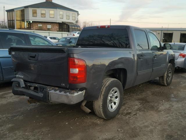 3GCPKREA2BG139365 - 2011 CHEVROLET SILVERADO GRAY photo 4