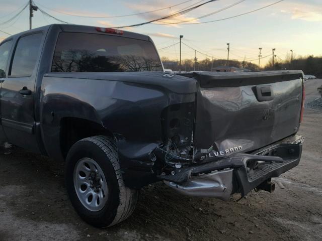 3GCPKREA2BG139365 - 2011 CHEVROLET SILVERADO GRAY photo 9