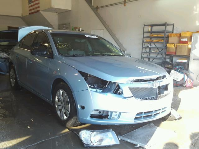 1G1PC5SH9C7221574 - 2012 CHEVROLET CRUZE LS BLUE photo 1