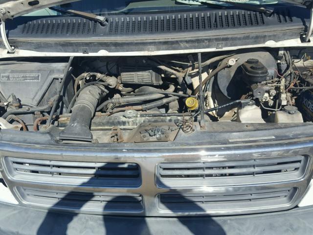 2B4KB35Z9RK546882 - 1994 DODGE RAM WAGON WHITE photo 7