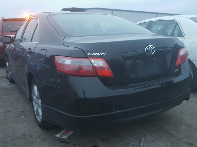 4T1BE46K99U826065 - 2009 TOYOTA CAMRY BASE BLACK photo 3