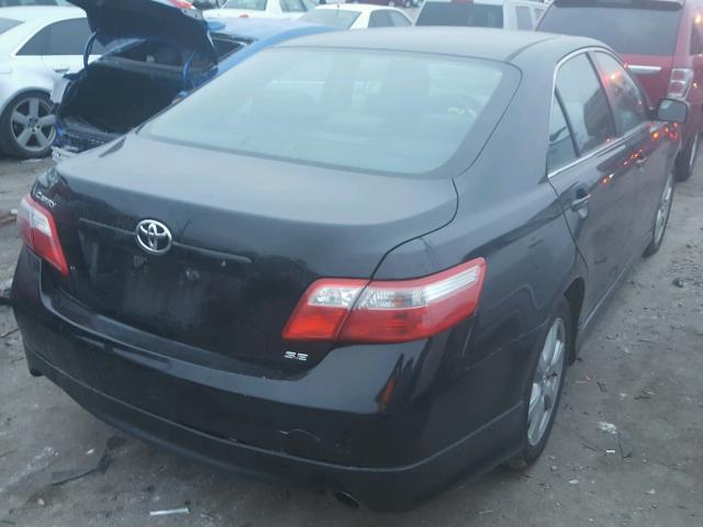 4T1BE46K99U826065 - 2009 TOYOTA CAMRY BASE BLACK photo 4