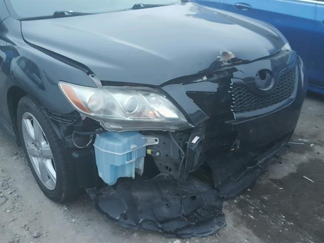 4T1BE46K99U826065 - 2009 TOYOTA CAMRY BASE BLACK photo 9